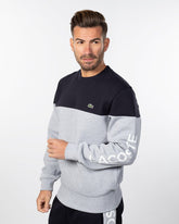 Men’s Lacoste Classic Colourblock Branded Sweatshirt